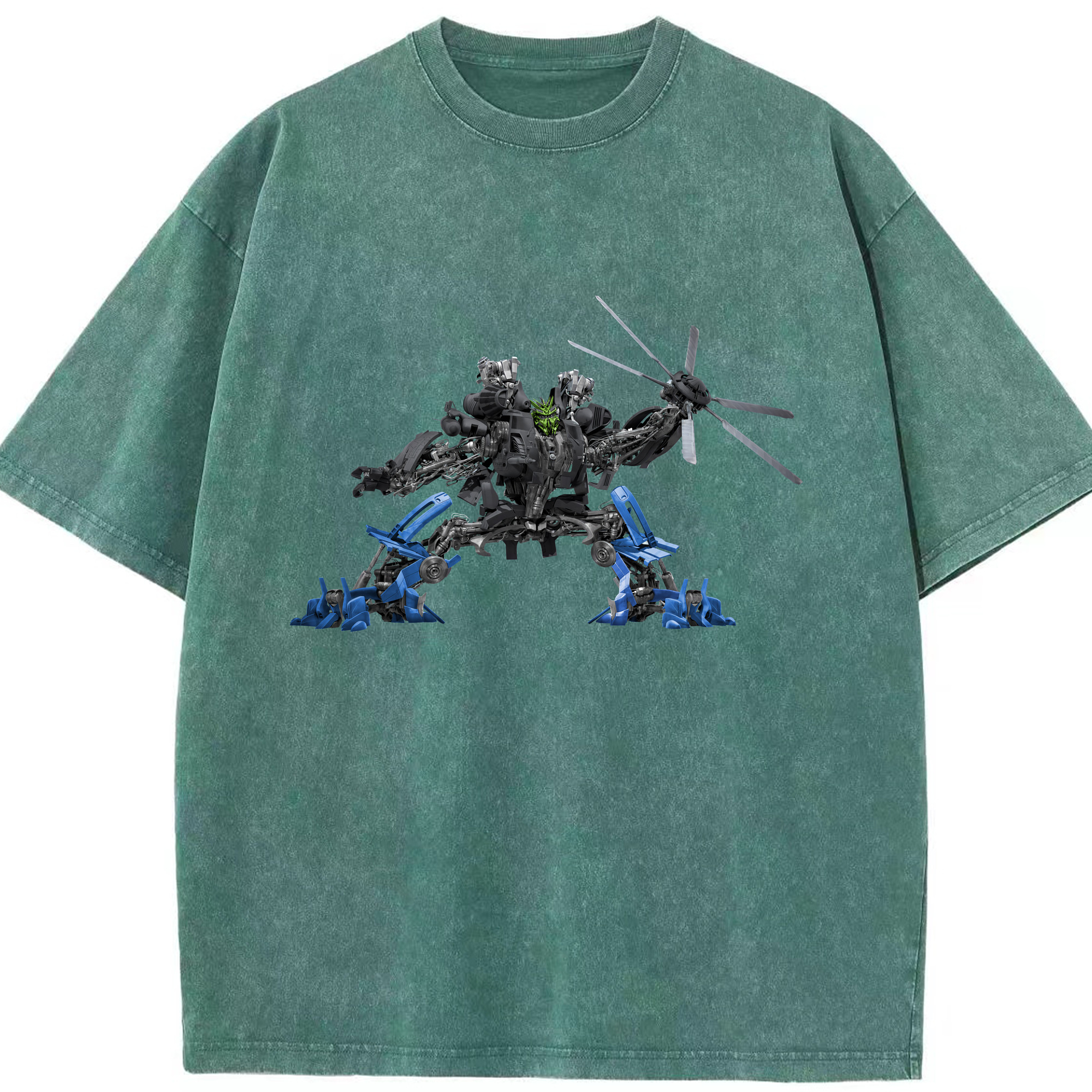（画像用） Transformers トランスフォーマー 綿100% ヴィンテージ風 半袖Tシャツ（フロントプリント）